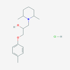 1-(2,6-Dimethylpiperidin-1-yl)-3-(p-tolyloxy)propan-2-ol hydrochloride - 1212328-66-9