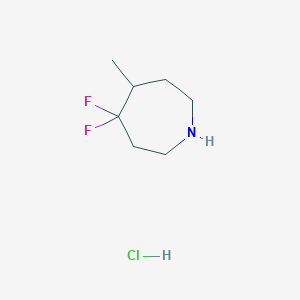 4,4-Difluoro-5-methylazepane hydrochloride - 1823931-22-1