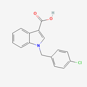 1-(4-chlorobenzyl)-1H-indole-3-carboxylic acid - 93548-89-1