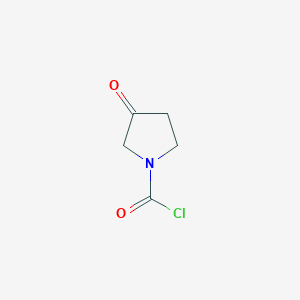 3-Oxopyrrolidine-1-carbonyl chloride - 2551118-57-9