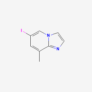 6-Iodo-8-methylimidazo[1,2-a]pyridine - 861208-21-1