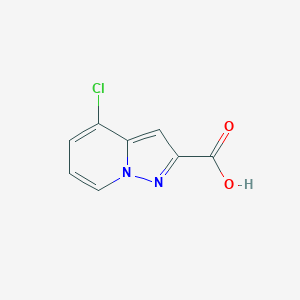 4-Chloropyrazolo[1,5-a]pyridine-2-carboxylic acid - 2044704-53-0