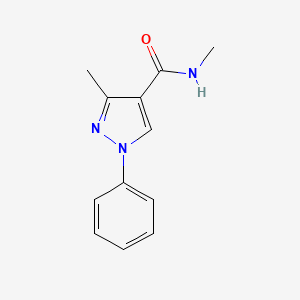 N,3-dimethyl-1-phenyl-1H-pyrazole-4-carboxamide - 1327556-09-1