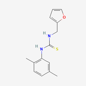 1-(2,5-Dimethylphenyl)-3-(furan-2-ylmethyl)thiourea - 326016-16-4