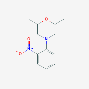 2,6-Dimethyl-4-(2-nitrophenyl)morpholine - 883042-58-8