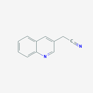 2-(Quinolin-3-yl)acetonitrile - 21863-57-0