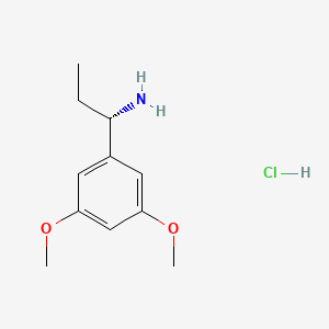 (S)-1-(3,5-Dimethoxyphenyl)propan-1-amine hydrochloride - 2061996-57-2