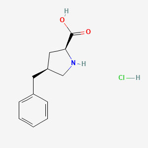 (4S)-4-Benzyl-L-proline hcl - 82087-73-8; 83623-77-2