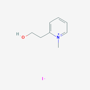2-(2-Hydroxyethyl)-1-methyl-pyridinium iodide - 56622-15-2
