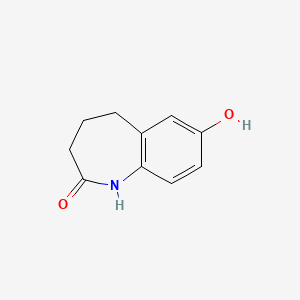7-hydroxy-2,3,4,5-tetrahydro-1H-1-benzazepin-2-one - 22245-90-5
