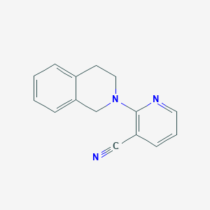 2-(3,4-Dihydroisoquinolin-2(1H)-YL)nicotinonitrile - 945347-37-5