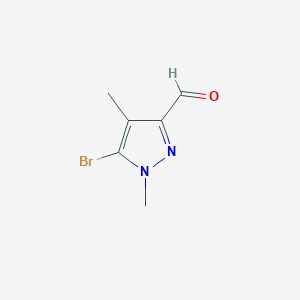 5-Bromo-1,4-dimethyl-1H-pyrazole-3-carbaldehyde - 1268522-54-8