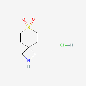 7-Thia-2-azaspiro[3.5]nonane 7,7-dioxide hydrochloride - 2241144-61-4