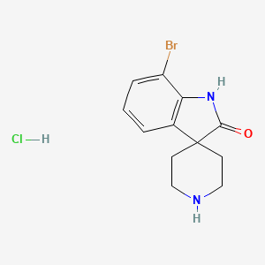 7-Bromo-1,2-dihydrospiro[indole-3,4'-piperidine]-2-one hydrochloride - 1707602-26-3