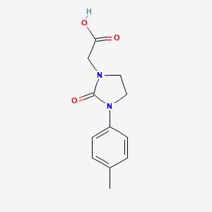 2-[3-(4-methylphenyl)-2-oxoimidazolidin-1-yl]acetic acid - 1795084-09-1