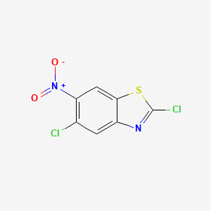 2,5-Dichloro-6-nitro-1,3-benzothiazole - 2241141-63-7