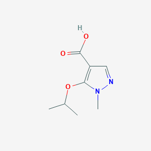 5-Isopropoxy-1-methyl-1H-pyrazole-4-carboxylic acid - 1365960-93-5