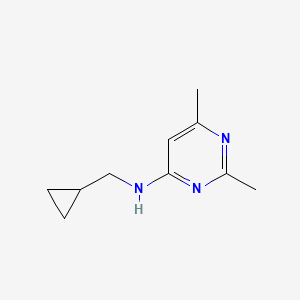 N-(cyclopropylmethyl)-2,6-dimethylpyrimidin-4-amine - 1178276-31-7