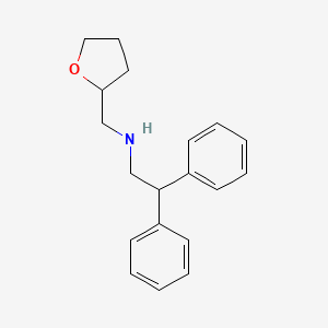 (2,2-Diphenyl-ethyl)-(tetrahydro-furan-2-ylmethyl)-amine - 356536-79-3