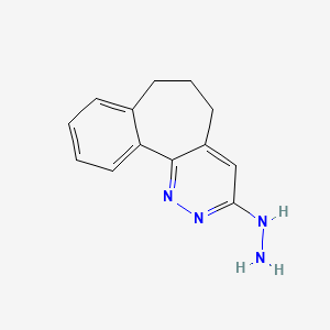 3-Hydrazino-6,7-dihydro-5h-benzo[6,7]cyclohepta[1,2-c]pyridazine - 802598-74-9
