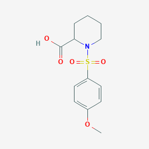 1-(4-Methoxy-benzenesulfonyl)-piperidine-2-carboxylic acid - 253195-12-9