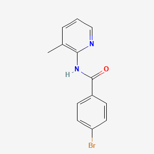4-bromo-N-(3-methylpyridin-2-yl)benzamide - 349125-17-3