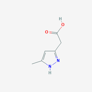 2-(5-methyl-1H-pyrazol-3-yl)acetic acid - 1024606-13-0