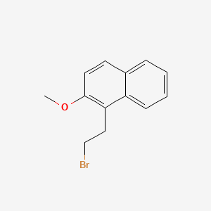 1-(2-Bromoethyl)-2-methoxynaphthalene - 51972-95-3