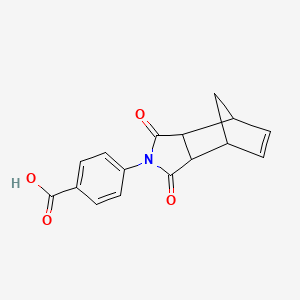 4-(1,3-dioxo-1,3,3a,4,7,7a-hexahydro-2H-4,7-methanoisoindol-2-yl)benzoic acid - 55099-10-0