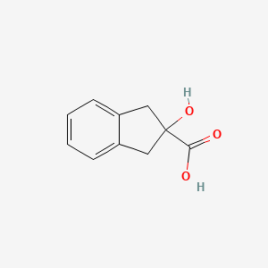 2-hydroxy-2,3-dihydro-1H-indene-2-carboxylic acid - 13193-24-3