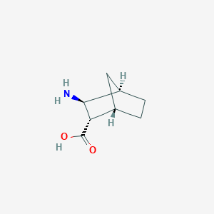 (1S,2S,3S,4R)-3-Aminobicyclo[2.2.1]heptane-2-carboxylic acid - 2155840-35-8