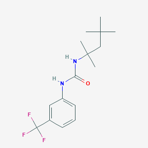 1-[3-(Trifluoromethyl)phenyl]-3-(2,4,4-trimethylpentan-2-yl)urea - 881988-23-4