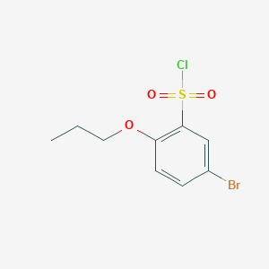 5-Bromo-2-propoxybenzene-1-sulfonyl chloride - 1048921-25-0