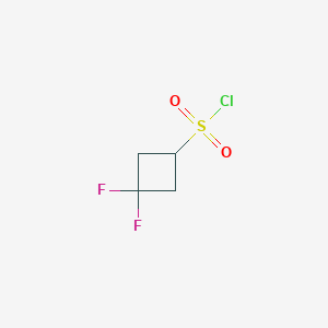 3,3-Difluorocyclobutane-1-sulfonyl chloride - 1310729-90-8