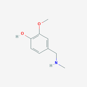 2-Methoxy-4-[(methylamino)methyl]phenol - 42973-53-5