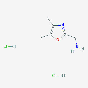 (Dimethyl-1,3-oxazol-2-yl)methanamine dihydrochloride - 2095409-07-5
