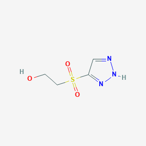 2-(1h-1,2,3-triazole-5-sulfonyl)ethan-1-ol - 1934463-04-3