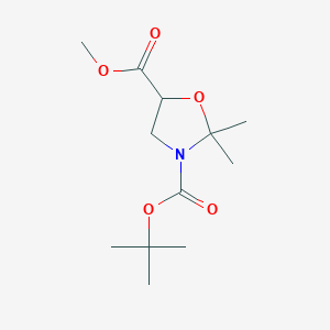 3-Tert-butyl 5-methyl 2,2-dimethyloxazolidine-3,5-dicarboxylate - 1569089-78-6
