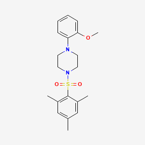 1-(Mesitylsulfonyl)-4-(2-methoxyphenyl)piperazine - 331972-51-1