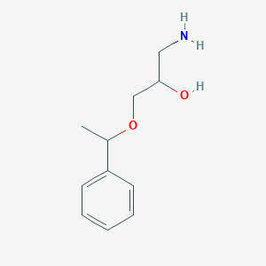 1-Amino-3-(1-phenylethoxy)propan-2-ol - 1016516-14-5