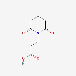 3-(2,6-Dioxopiperidin-1-yl)propanoic acid - 94497-33-3