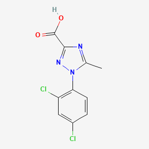 1-(2,4-dichlorophenyl)-5-methyl-1H-1,2,4-triazole-3-carboxylic acid - 103058-79-3