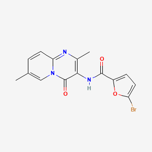 5-bromo-N-(2,7-dimethyl-4-oxo-4H-pyrido[1,2-a]pyrimidin-3-yl)furan-2-carboxamide - 946234-92-0