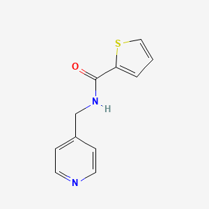 N-(pyridin-4-ylmethyl)thiophene-2-carboxamide - 346692-27-1