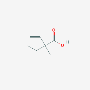 2-Ethyl-2-methylbut-3-enoic acid - 133900-65-9