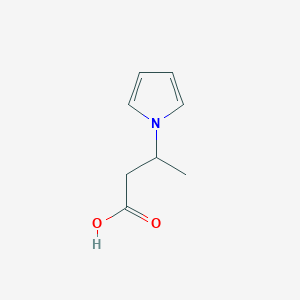 3-(1H-pyrrol-1-yl)butanoic acid - 94807-08-6