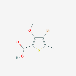 4-Bromo-3-methoxy-5-methylthiophene-2-carboxylic acid - 113589-56-3
