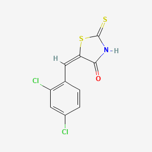 5-(2,4-Dichloro-benzylidene)-2-thioxo-thiazolidin-4-one - 26738-34-1