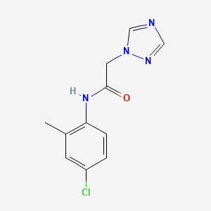 N-(4-chloro-2-methylphenyl)-2-(1H-1,2,4-triazol-1-yl)acetamide - 478047-28-8