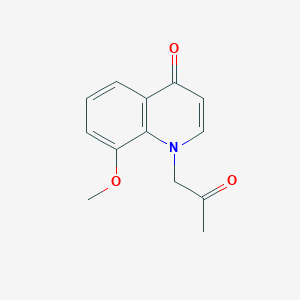 8-Methoxy-1-(2-oxopropyl)quinolin-4(1H)-one - 1209326-62-4